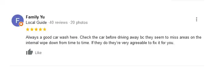 Aqua Hand Car Wash reviews 3